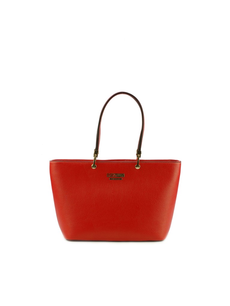 MYTWIN BORSA SHOPPING ANELLI IN ECOPELLE VS7752