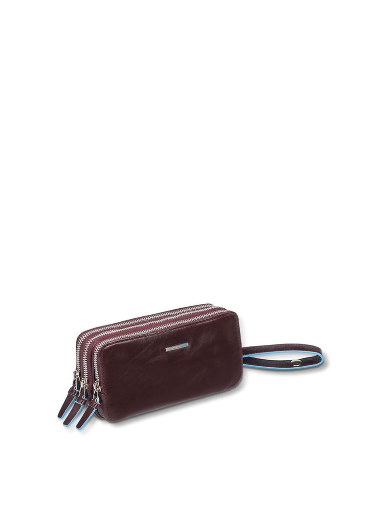 Astuccio a tre comparti Blue Square Piquadro ac2141b2-astuccio B2