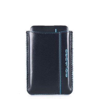 CUSTODIA IN PELLE PER POWER BANK 2500 MAH BLUE SQUARE PIQUADRO