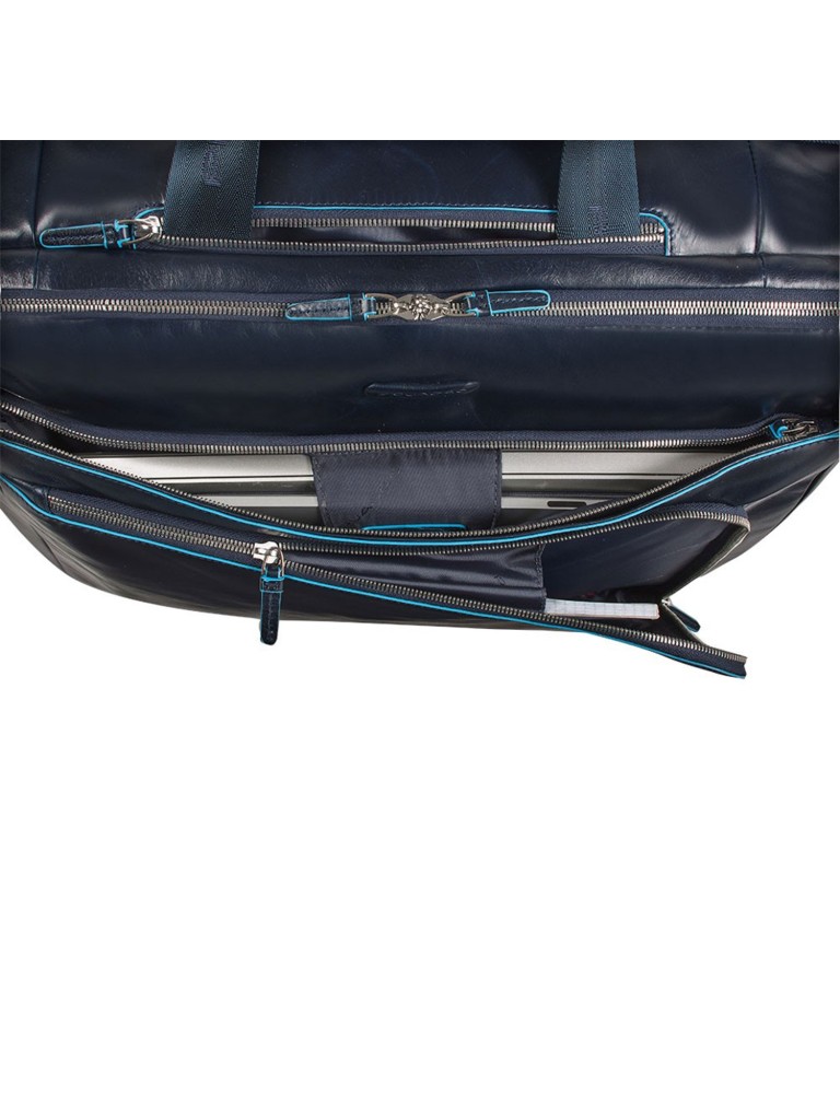 TROLLEY CABINA CON COMPARTIMENTO PORTA PC E PORTA iPad/iPadAir E PORTABILITA' A BORSONE BLUE SQUARE