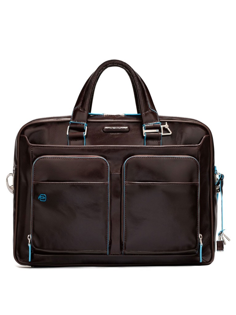 PIQUADRO CARTELLA PROFESSIONALE PORTA PC BLUE SQUARE CA2849B2