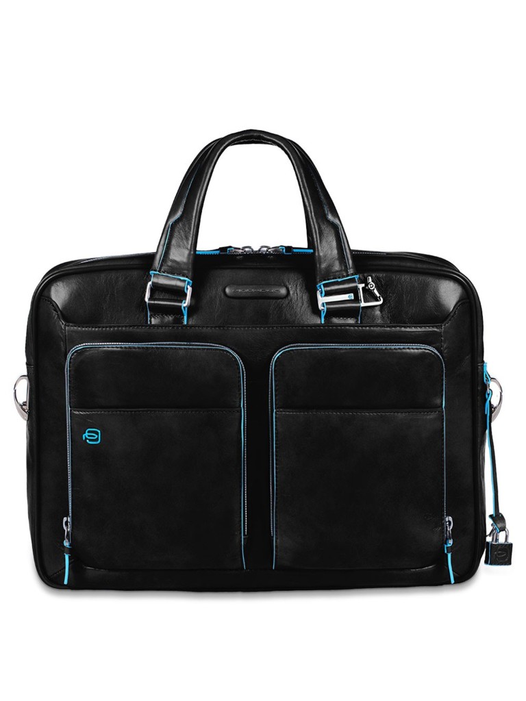 PIQUADRO CARTELLA PROFESSIONALE PORTA PC BLUE SQUARE CA2849B2