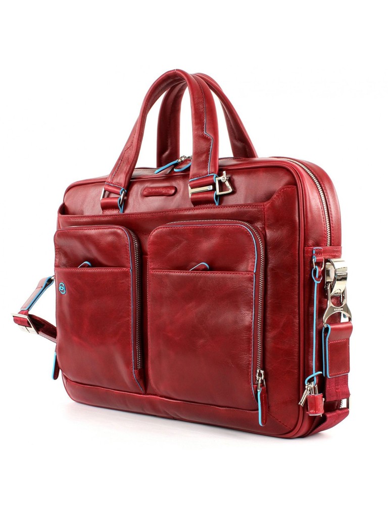 PIQUADRO CARTELLA PROFESSIONALE PORTA PC BLUE SQUARE CA2849B2