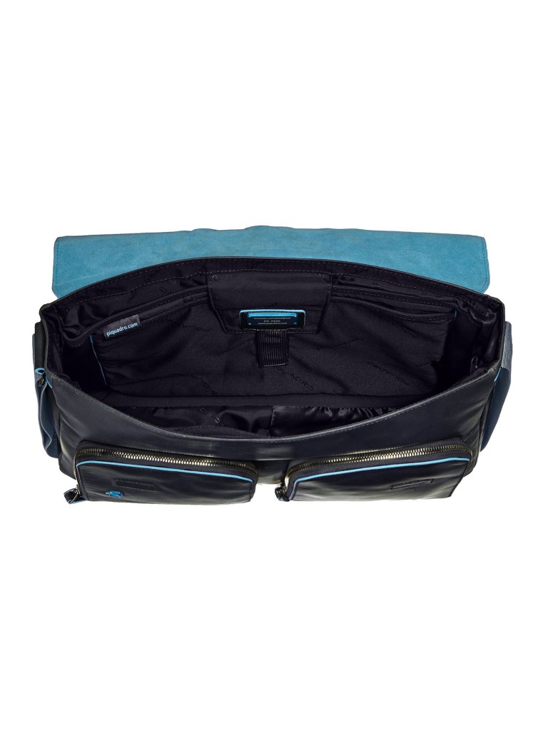 MESSENGER PORTA COMPUTER CON PATTA E COMPARTIMENTO PORTA iPad/iPadAir PIQUADRO