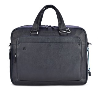 PIQUADRO CARTELLA PROFESSIONALE PORTA PC E TABLET BLACK SQUARE CA4027B3