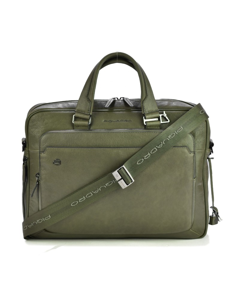 PIQUADRO CARTELLA PROFESSIONALE PORTA PC E TABLET BLACK SQUARE CA4027B3