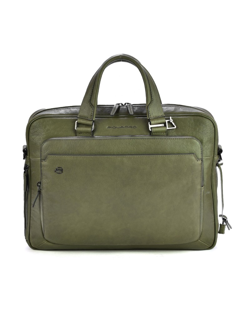 PIQUADRO CARTELLA PROFESSIONALE PORTA PC E TABLET BLACK SQUARE CA4027B3