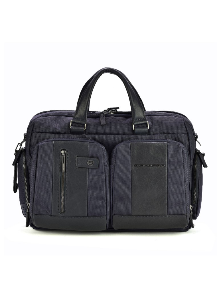 PIQUADRO CARTELLA PROFESSIONALE FAST CHECK PORTA PC E TABLET CA4441BR