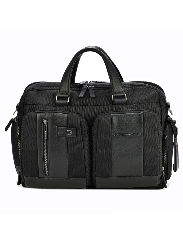 PIQUADRO CARTELLA PROFESSIONALE FAST CHECK PORTA PC E TABLET CA4441BR