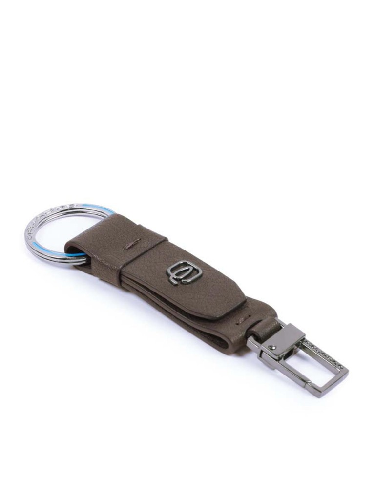 Portachiavi con moschettone e anelle Black Square PC3751B3