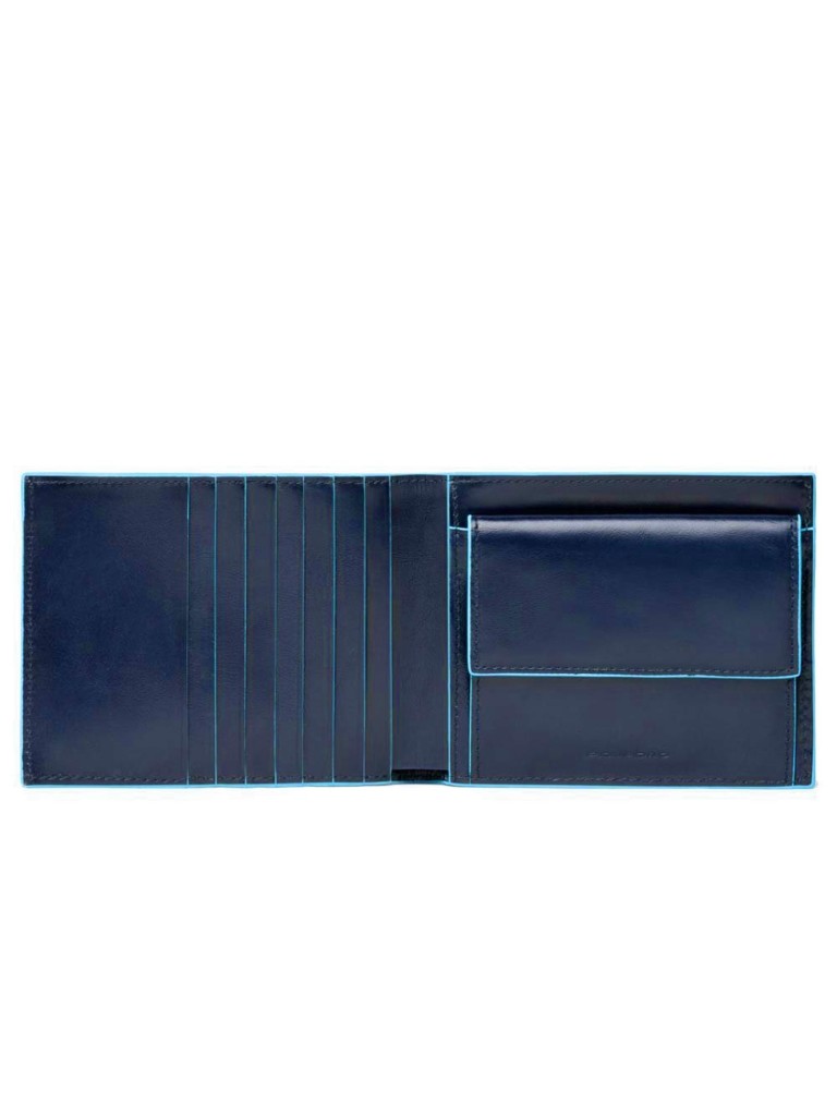 PIQUADRO PORTAFOGLI UOMO BLUE SQUARE PU1239B2R