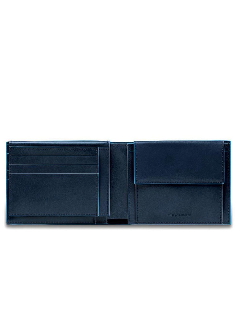 PIQUADRO PORTAFOGLI UOMO BLUE SQUARE PU1392B2R