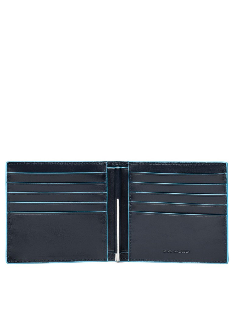 PORTAFOGLI CON MOLLA PORTA BANCONOTE BLUESQUARE PIQUADRO