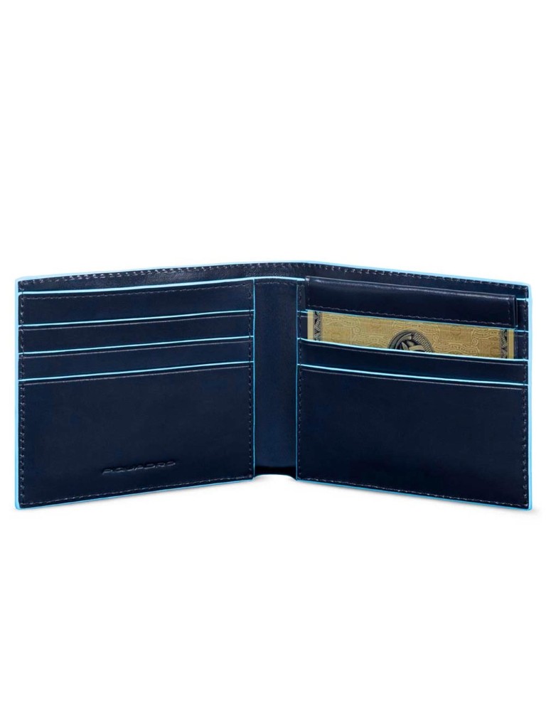 Piquadro portafoglio uomo con portacarte RFID antifrode PU3891B2R