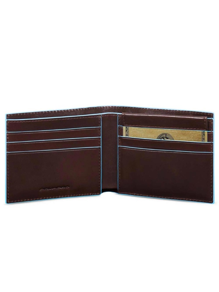 Piquadro portafoglio uomo con portacarte RFID antifrode PU3891B2R