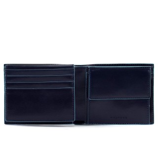 PIQUADRO PORTAFOGLI UOMO BLUE SQUARE PU4518B2R
