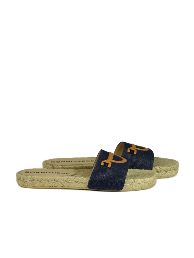 Borbonese Scarpe donna con fondo in corda 6DU920X53