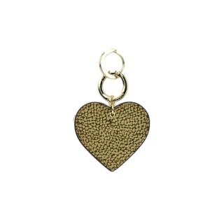 Borbonese Portachiavi di Camoscio Op Cuore 910758684