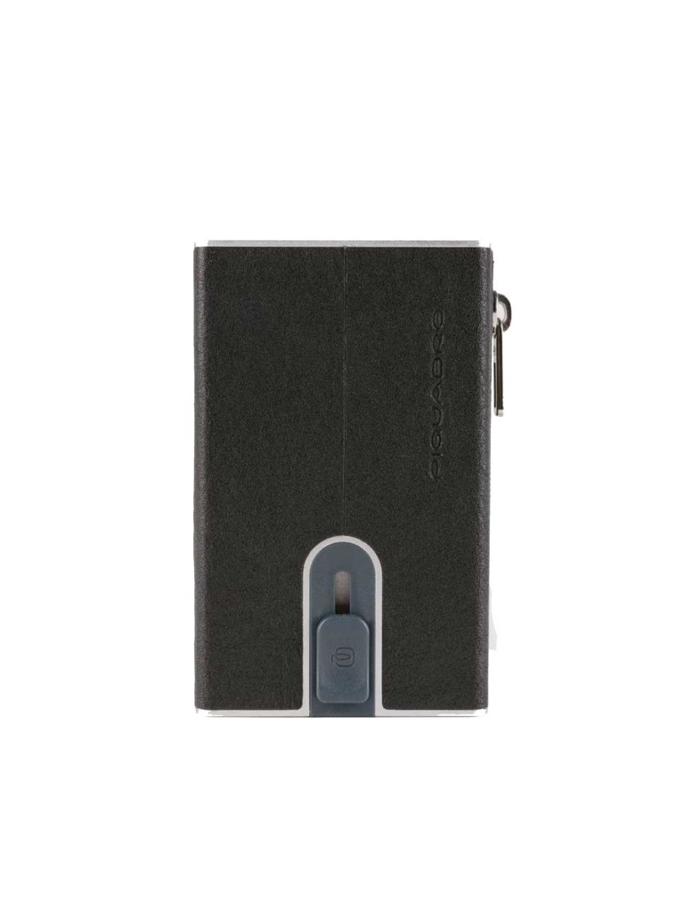Compact wallet per banconote e carte di credito Black Square PP5585B3R