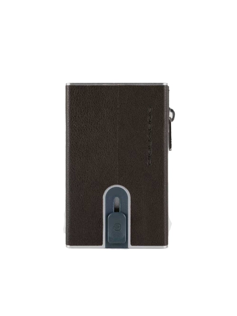 Compact wallet per banconote e carte di credito Black Square PP5585B3R