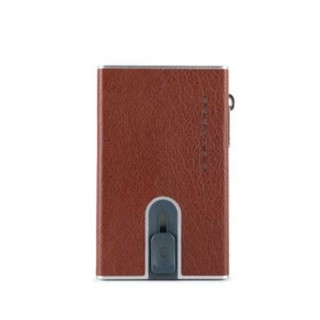 Compact wallet per banconote e carte di credito Black Square PP5585B3R