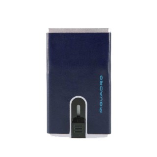 Porta carte di credito con sliding system Blue Square PP4825B2R
