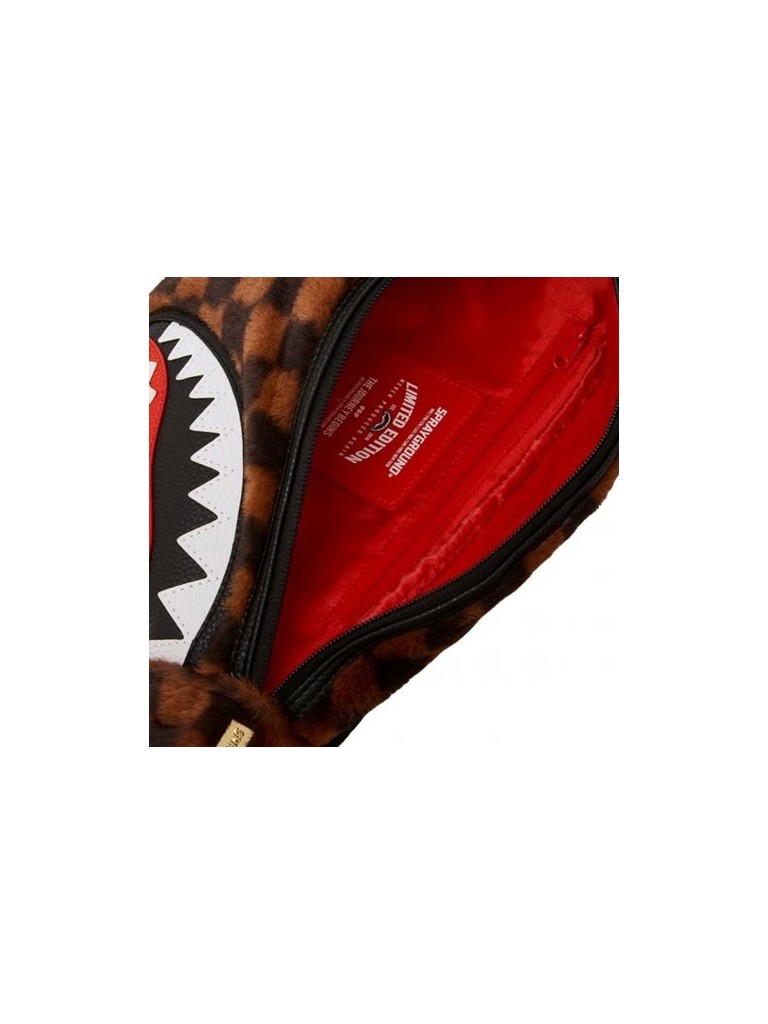 Sprayground Fur Sharks In Paris Savvy Crossbosy 910b4934nsz