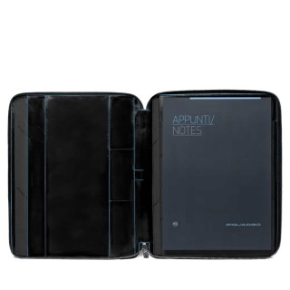 PIQUADRO PORTABLOCCO A4 SOTTILE CON ZIP PB1164B2