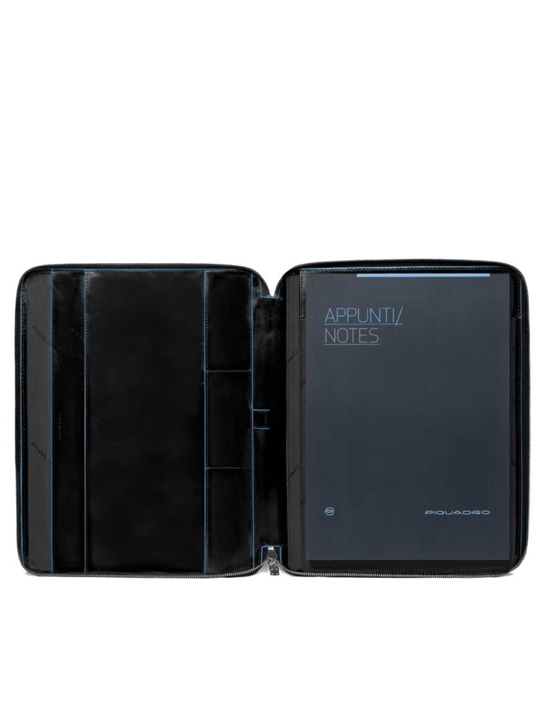 PIQUADRO PORTABLOCCO A4 SOTTILE CON ZIP PB1164B2