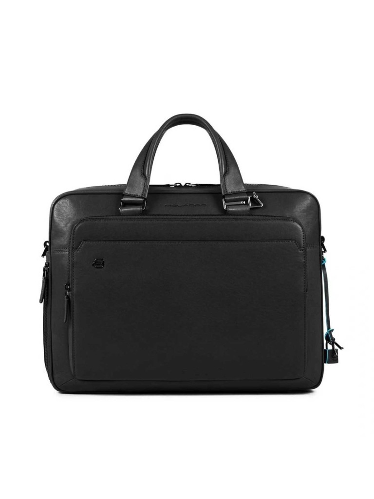 PIQUADRO CARTELLA PROFESSIONALE PORTA PC E TABLET BLACK SQUARE CA4027B3