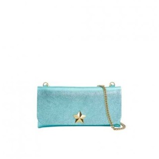 Mbrc Borsa In Pelle Linea Mezzanotte E166 Turchese