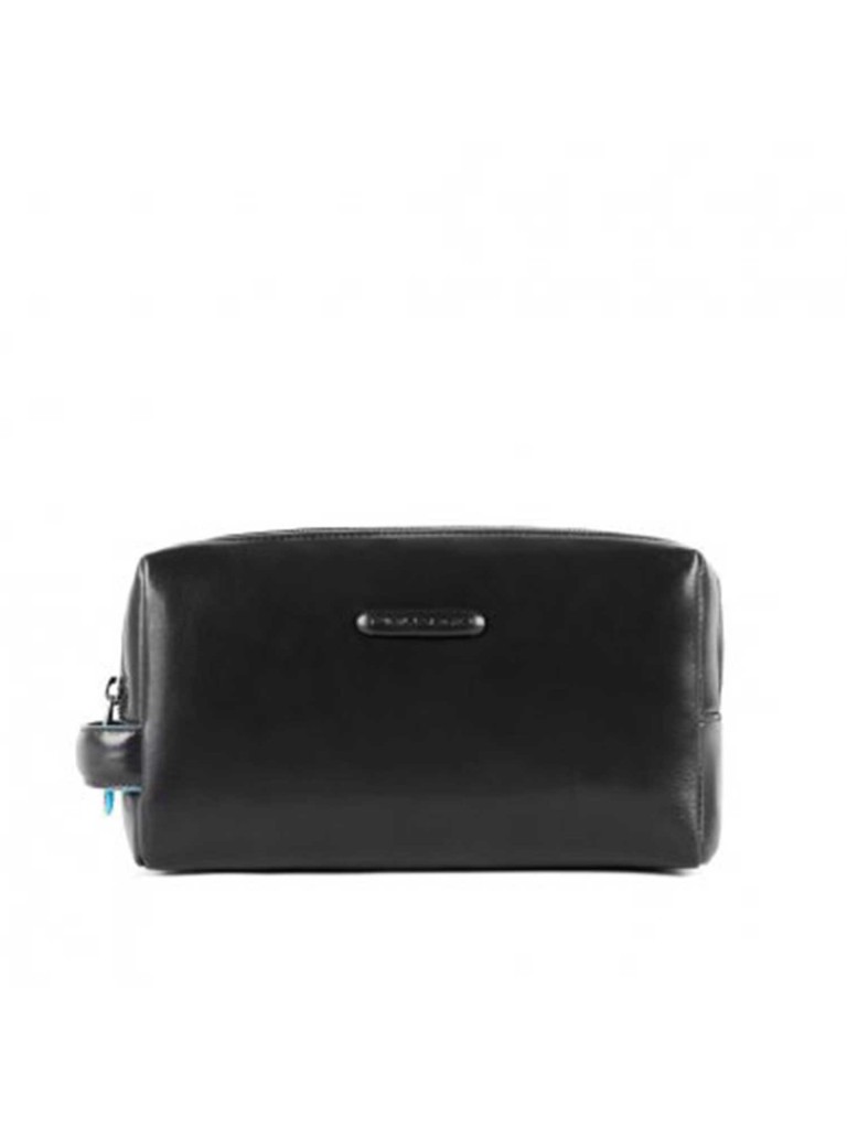 NECESSAIRE DA VIAGGIO A DUE SCOMPARTI BLUE SQUARE