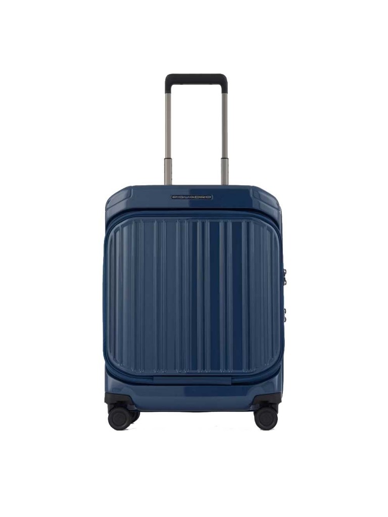 Piquadro Trolley Piccolo BV4426PQL tasca frontale PC 15,6"