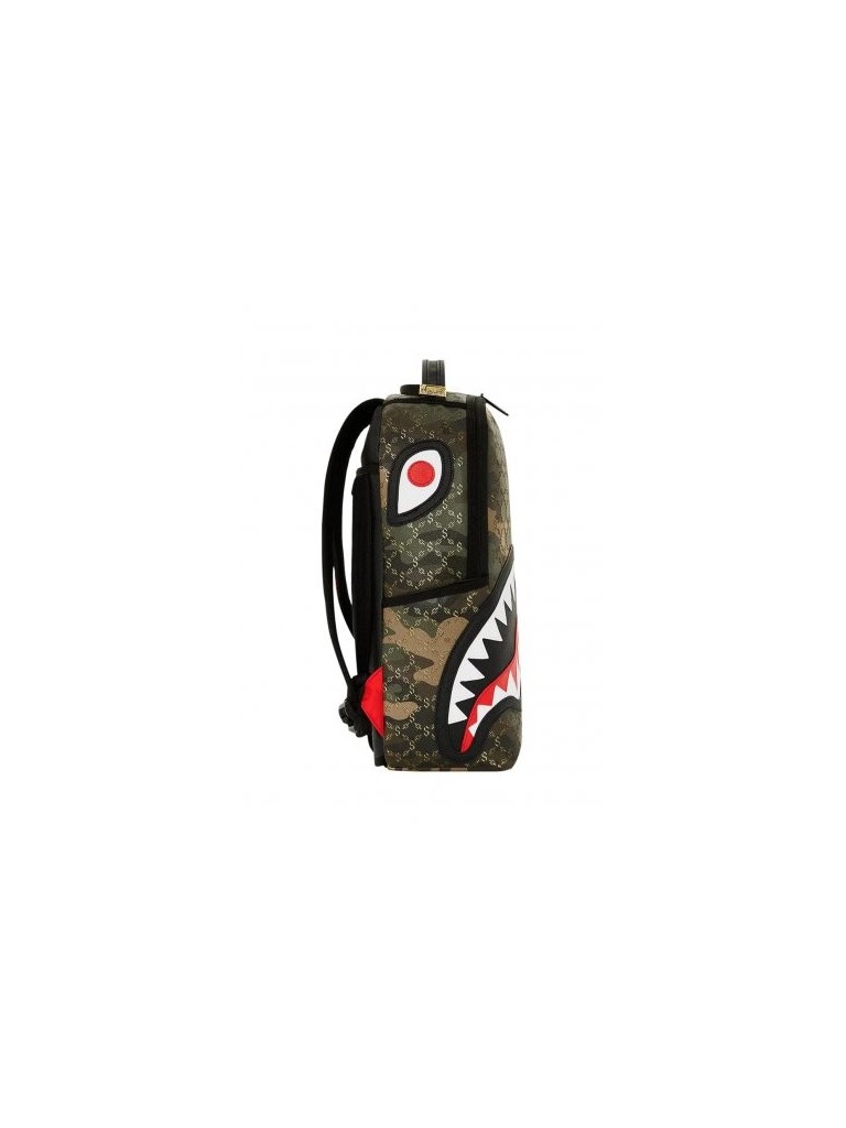 Sprayground Pattern Over Camo Backpack 910b5084nsz