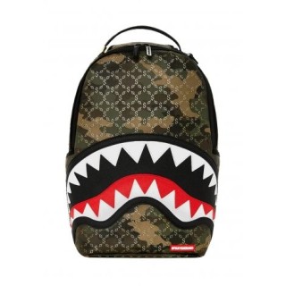 Sprayground Pattern Over Camo Backpack 910b5084nsz