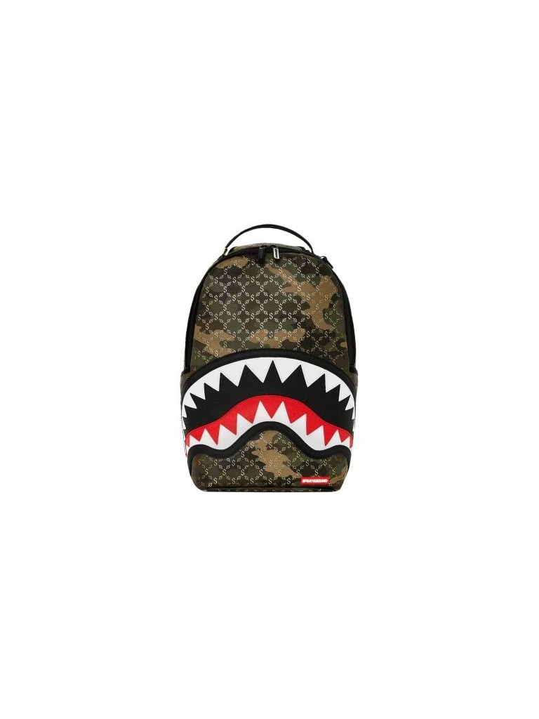 Sprayground Pattern Over Camo Backpack 910b5084nsz