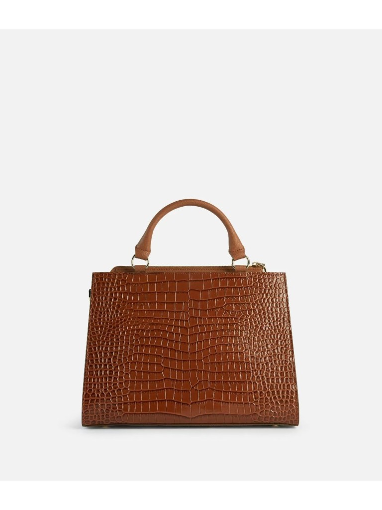 1classe Millenium Bag borsa A Mano in pelle stampa cocco