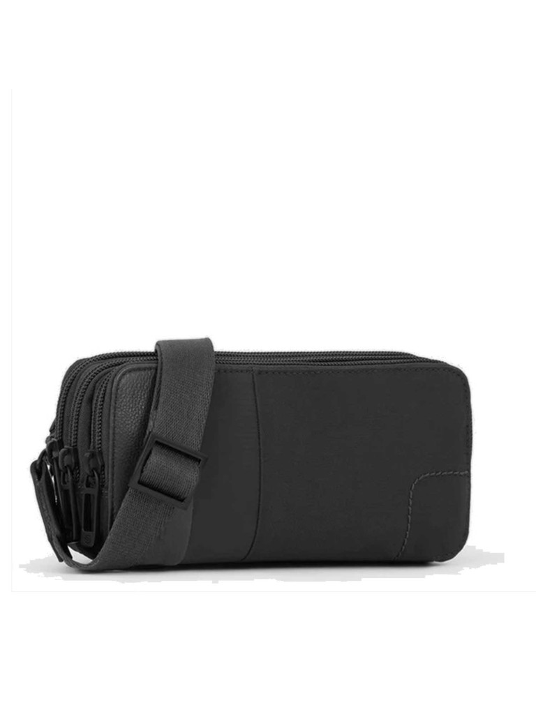 PIQUADRO ASTUCCIO A TRE SCOMPARTI IN TESSUTO RICICLATO AC2141P16S2R