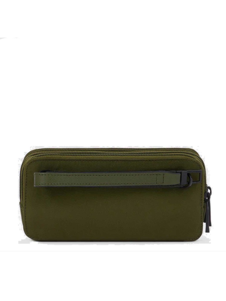 PIQUADRO ASTUCCIO A TRE SCOMPARTI IN TESSUTO RICICLATO AC2141P16S2R