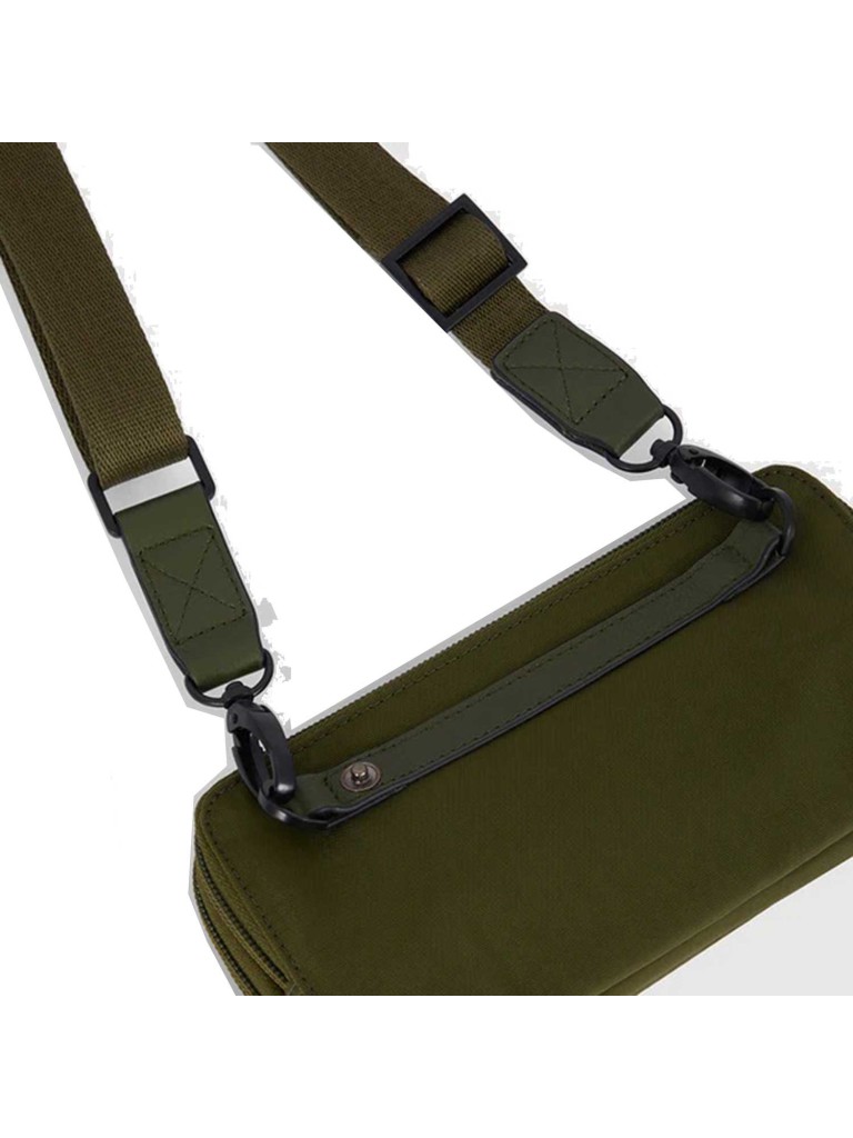 PIQUADRO ASTUCCIO A TRE SCOMPARTI IN TESSUTO RICICLATO AC2141P16S2R