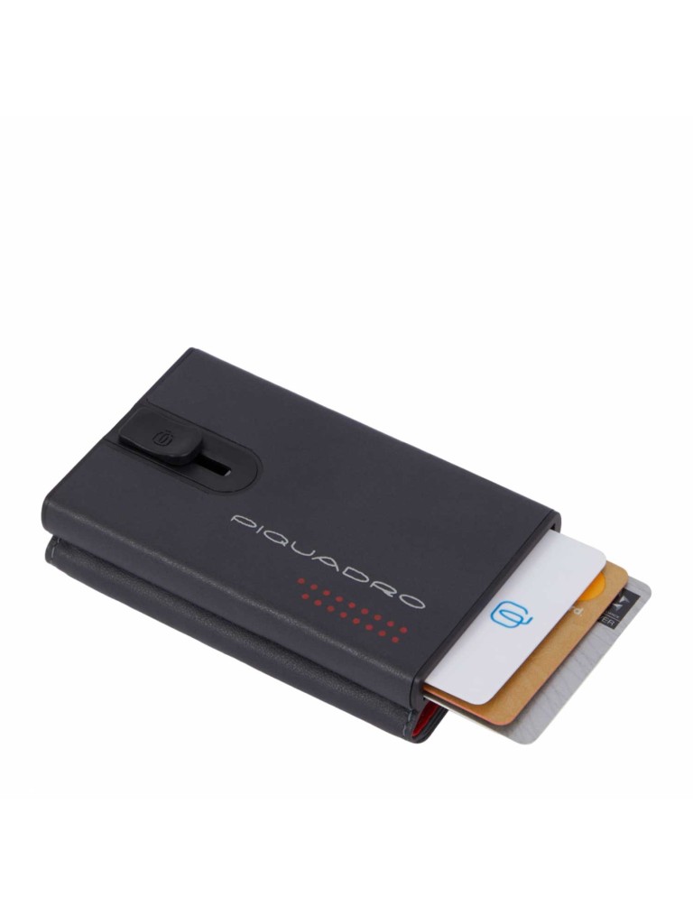 PIQUADRO COMPACT WALLET PER BNCONOTE E CARTE DI CREDITO PP4891UB00R