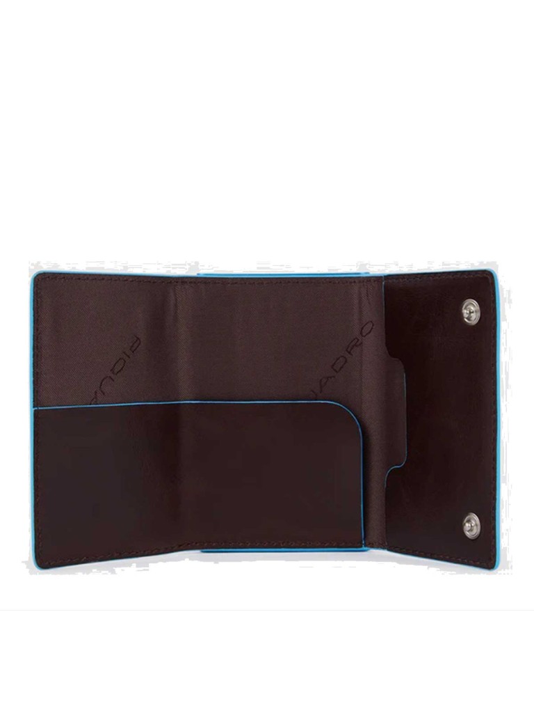 PIQUADRO COMPACT WALLET PER BANCONETE E CARTE DI CREDITO PP4891B2BLR