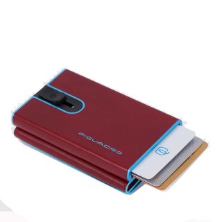 PIQUADRO COMPACT WALLET PER BANCONETE E CARTE DI CREDITO PP4891B2BLR