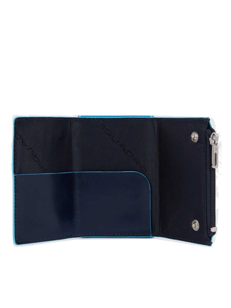 PIQUADRO PORTAFOGLIO BLUE SQUARE PELLE PP5585B2BLR