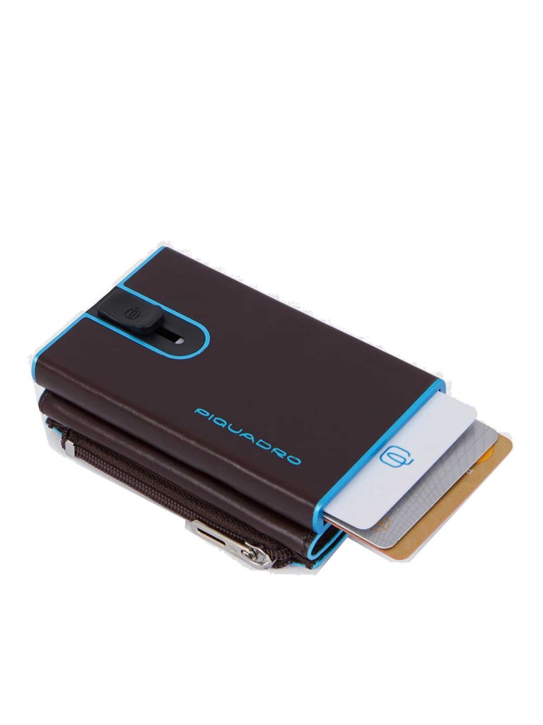 PIQUADRO PORTAFOGLIO BLUE SQUARE PELLE PP5585B2BLR