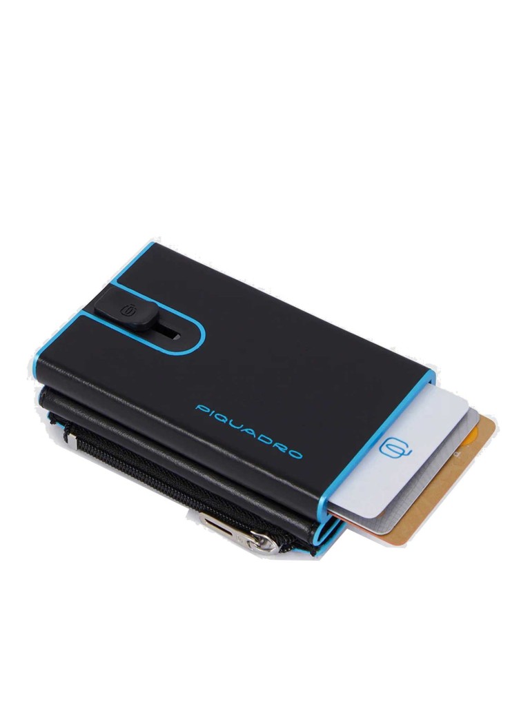 PIQUADRO PORTAFOGLIO BLUE SQUARE PELLE PP5585B2BLR