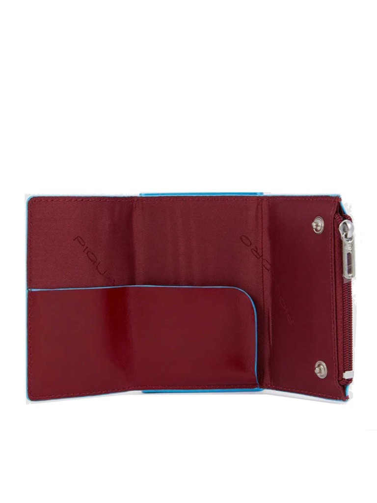 PIQUADRO PORTAFOGLIO BLUE SQUARE PELLE PP5585B2BLR