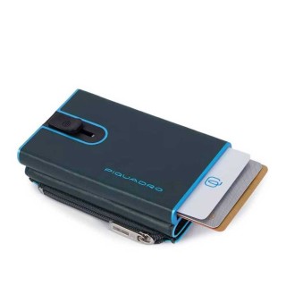 PIQUADRO PORTAFOGLIO BLUE SQUARE PELLE PP5585B2BLR