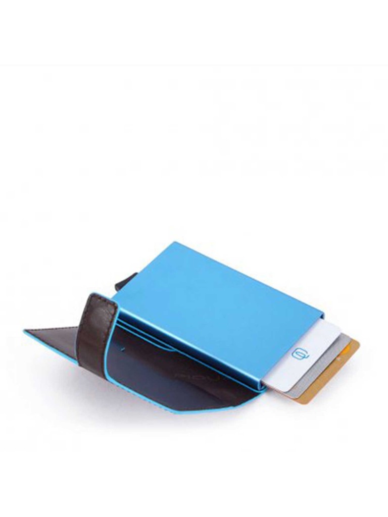 PIQUADRO PORTA CARTE DI CREDITO IN METALLO PP5649B2BLR