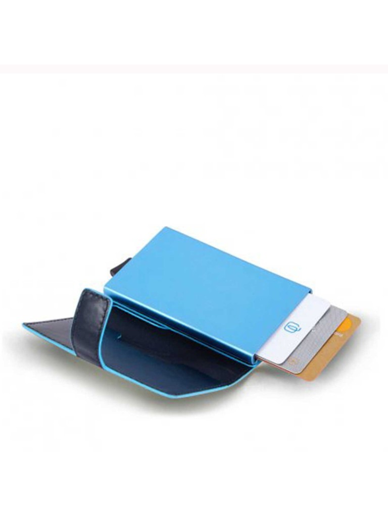 PIQUADRO PORTA CARTE DI CREDITO IN METALLO PP5649B2BLR